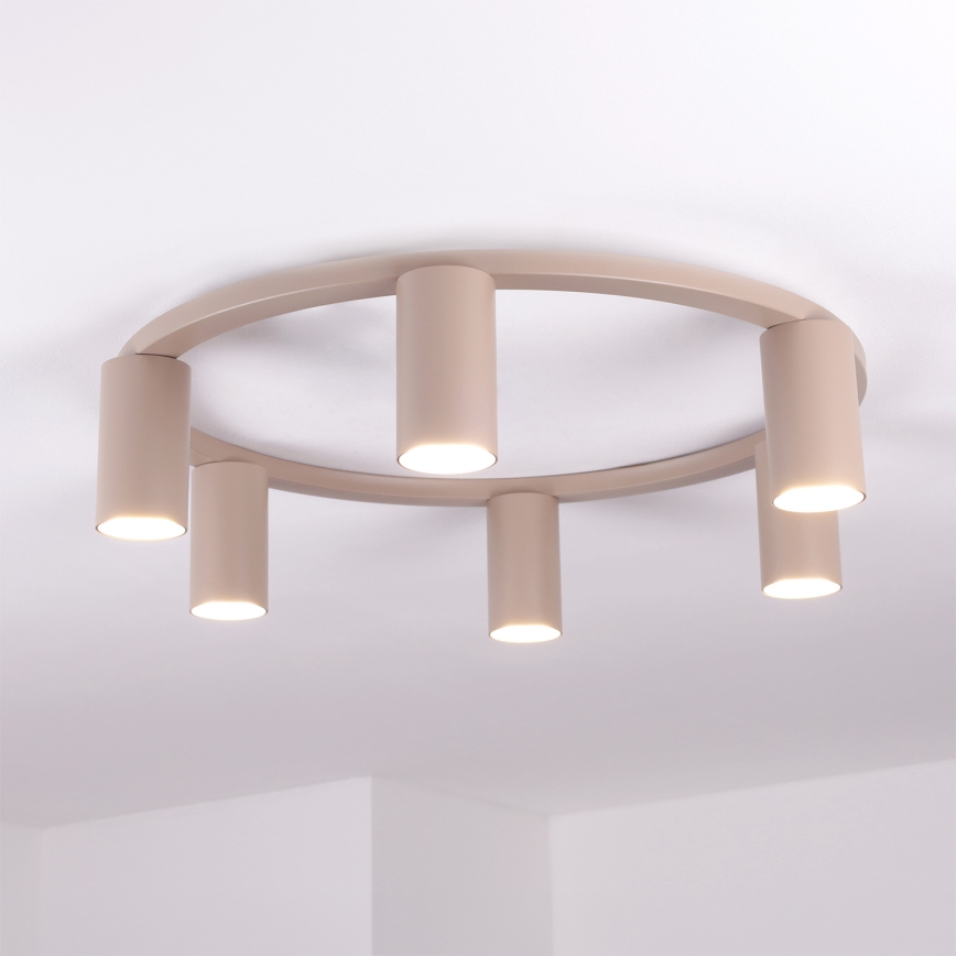 BRILAGI - Candeeiro de tecto SELE 6xGU10/30W/230V bege