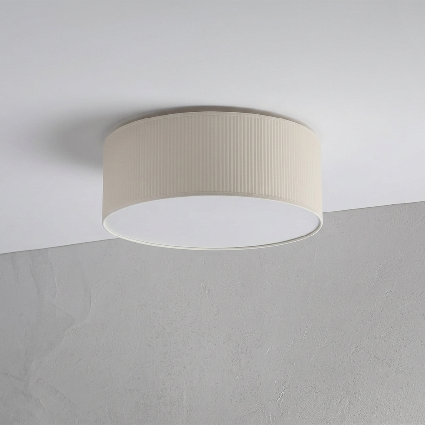 Brilagi - Candeeiro de tecto SIRIJA MODERN 2xE27/60W/230V diâmetro 35 cm cor creme
