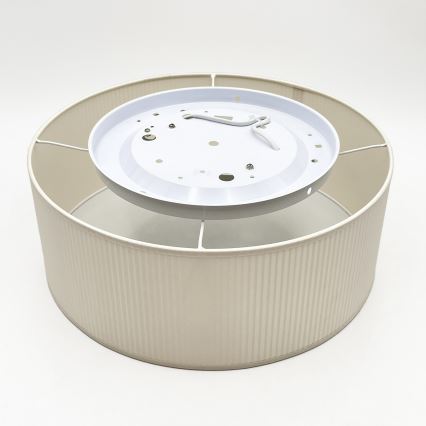 Brilagi - Candeeiro de tecto SIRIJA MODERN 2xE27/60W/230V diâmetro 35 cm cor creme