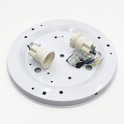 Brilagi - Candeeiro de tecto SIRIJA MODERN 2xE27/60W/230V diâmetro 35 cm cor creme