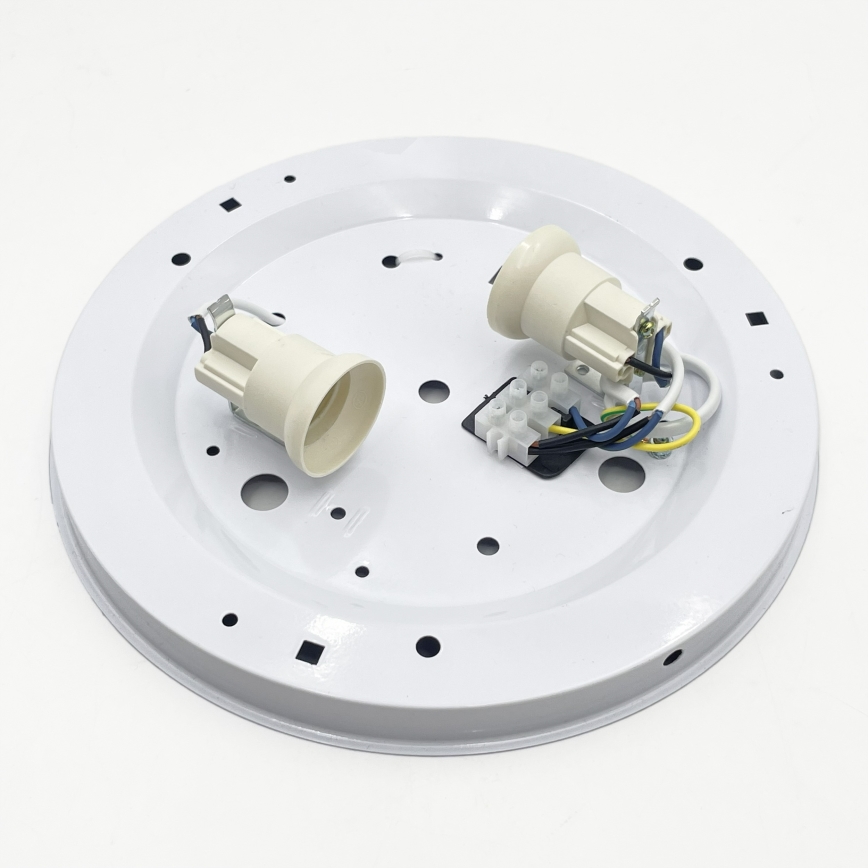 Brilagi - Candeeiro de tecto SIRIJA MODERN 2xE27/60W/230V diâmetro 35 cm cor creme