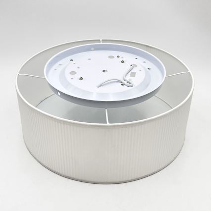 Brilagi - Candeeiro de tecto SIRIJA MODERN 2xE27/60W/230V Ø 35 cm branco