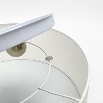 Brilagi - Candeeiro de tecto SIRIJA MODERN 2xE27/60W/230V Ø 35 cm branco