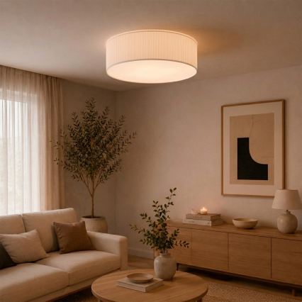 Brilagi - Candeeiro de tecto SIRIJA MODERN 4xE27/60W/230V Ø 45 cm branco