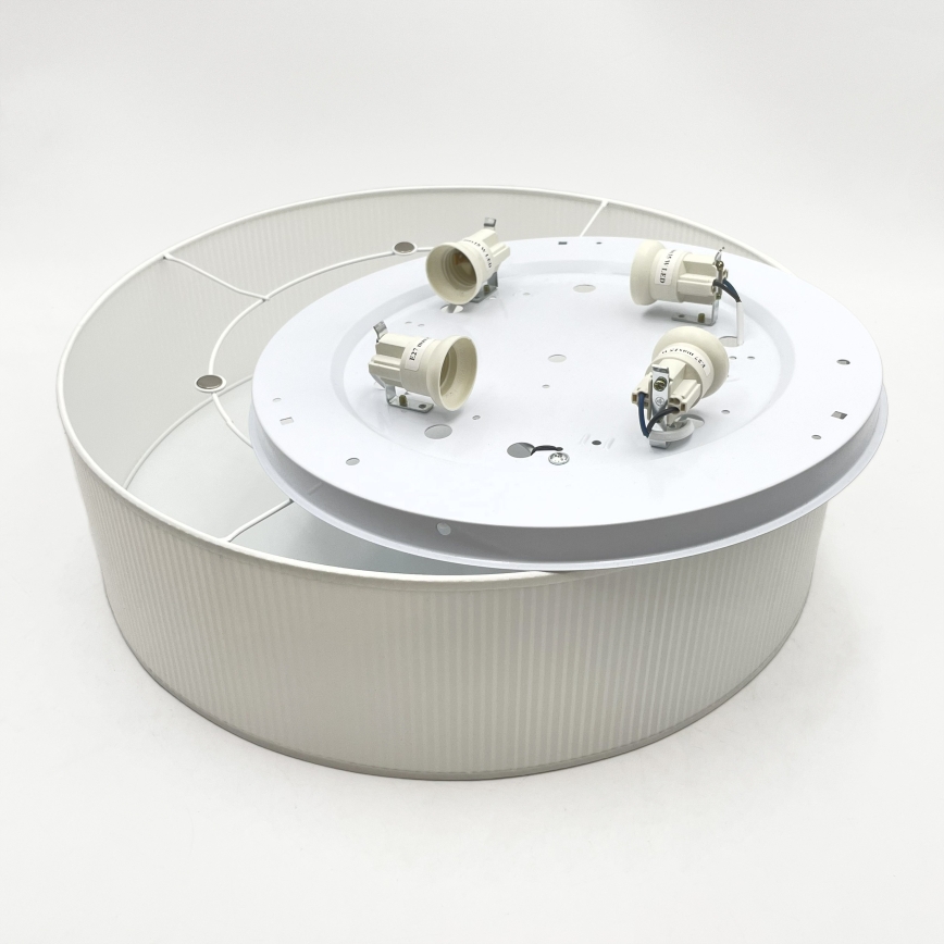 Brilagi - Candeeiro de tecto SIRIJA MODERN 4xE27/60W/230V Ø 45 cm branco