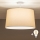 Brilagi - Candeeiro de tecto sobreposto LED CERIA 1xE27/60W/230V diâmetro 45 cm branco/bege