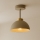 Brilagi - Candeeiro de tecto sobreposto MOON 1xE27/60W/230V bege/dourado