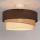 Brilagi - Candeeiro de tecto sobreposto TRIO 1xE27/60W/230V Ø 40 cm castanho/bege/branco