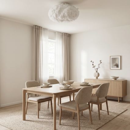 Brilagi - Candeeiro de tecto SOLEAIR 2xE27/40W/230V Ø 60 cm branco