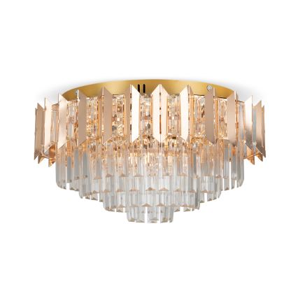 BRILAGI - Candeeiro de tecto SPECTRA 5xE14/40W/230V Ø 48 cm dourado