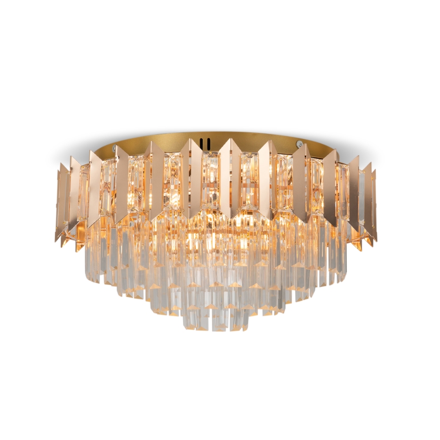 BRILAGI - Candeeiro de tecto SPECTRA 5xE14/40W/230V Ø 48 cm dourado