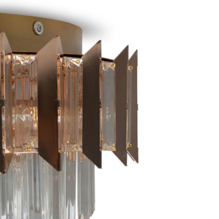 BRILAGI - Candeeiro de tecto SPECTRA 5xE14/40W/230V Ø 48 cm dourado
