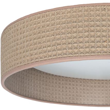 Brilagi - Candeeiro de tecto VELVET SIMPLE LED/24W/230V 4000K Ø 45 cm bege