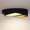BRILAGI - Candeeiro de tecto VELVET TWIST LED/24W/230V 4000K Ø 55 cm azul/dourado