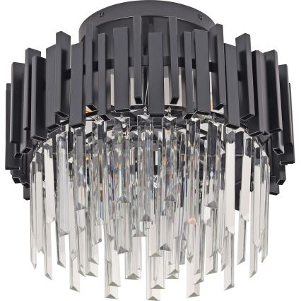 Brilagi - Candeeiro de tecto VERVE 6xE14/40W/230V Ø 60 cm preto