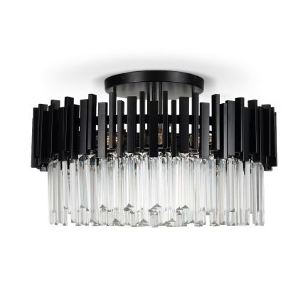 BRILAGI - Candeeiro de tecto VERVE 6xE14/40W/230V Ø 60 cm preto