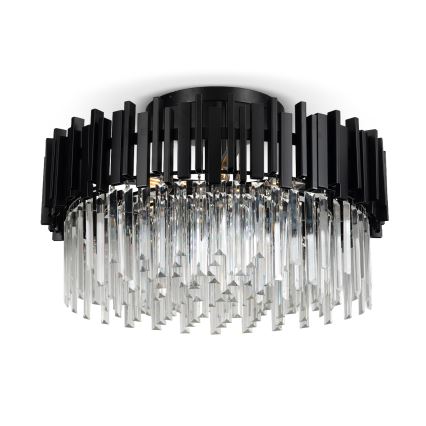 BRILAGI - Candeeiro de tecto VERVE 6xE14/40W/230V Ø 60 cm preto