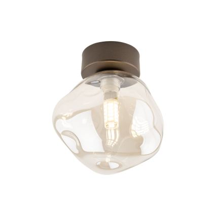 Brilagi - Candeeiro de tecto VULCANO 1xG9/8W/230V bronze/bege fumê