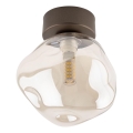 Brilagi - Candeeiro de tecto VULCANO 1xG9/8W/230V castanho/bege fumado