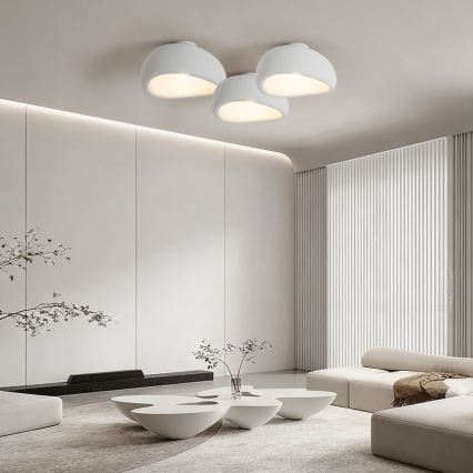 BRILAGI - Candeeiro de tecto WABI SABI 1xE27/60W/230V Ø 40 cm branco
