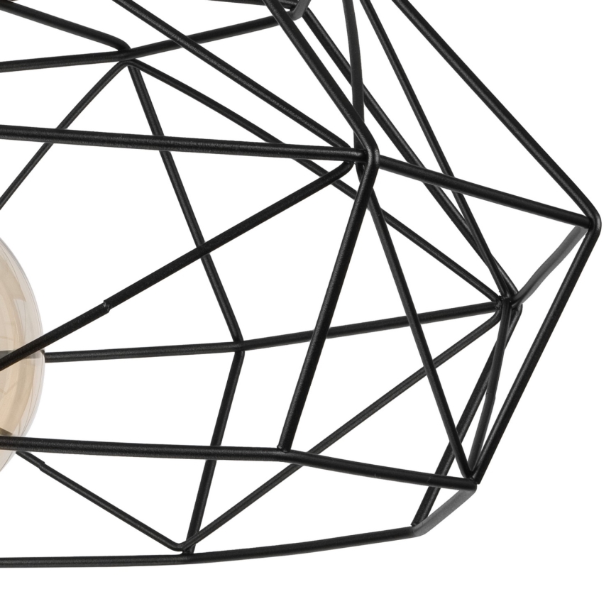 Brilagi - Candeeiro de tecto WOODY BASKET 1xE27/60W/230V Ø 40 cm carvalho nogueira