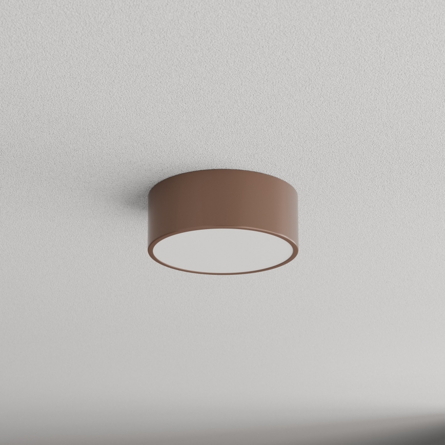 Brilagi - Candeeiro de teto CLARE 1xE27/40W/230V Ø 20 cm castanho