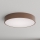 Brilagi - Candeeiro de teto CLARE 4xE27/40W/230V Ø 50 cm castanho