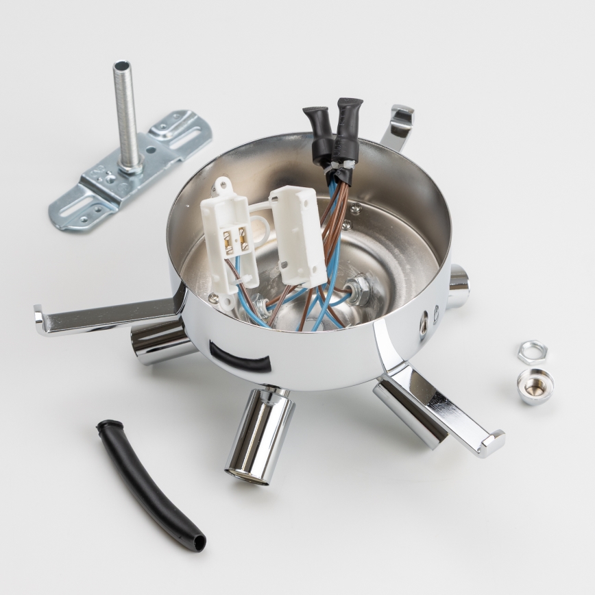 Brilagi - Candeeiro de teto em cristal LED GLAMOUR 5xG9/42W/230V, diâmetro 46 cm