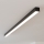 Brilagi - Candeeiro de teto de montagem superficial FULLDAY LED/30/40/50W/230V 2700/4000/6000K 150 cm preto