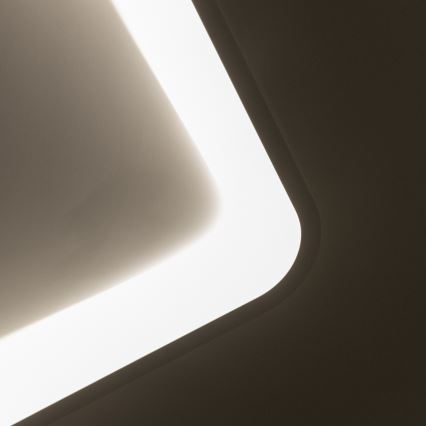 Brilagi - Candeeiro de teto LED dimerizável FALCON SLIM LED/50W/230V 3000-6500K 50x50 cm branco + comando remoto