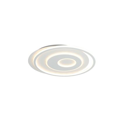 Brilagi - Candeeiro de teto LED regulável IRIS LED/83W/230V 3000-6000K 46x50 cm branco + controlo remoto
