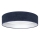 Brilagi - Candeeiro de teto dimerizável VELVET SMARTIX LED/36W/230V 3000-6000K Ø 55 cm azul Wi-Fi Tuya Beacon + controlo remoto