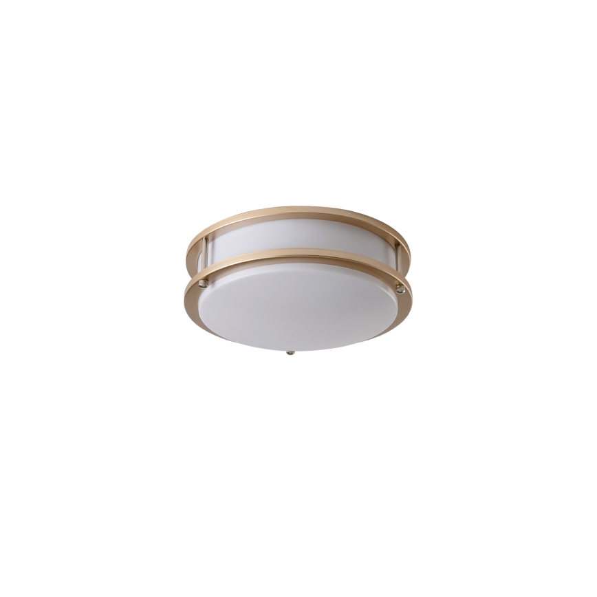 Brilagi - Candeeiro de teto ELARO 2xE27/40W/230V Ø 26 cm dourado