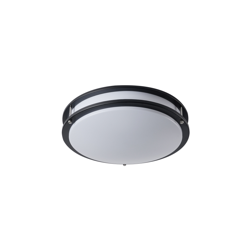 Brilagi - Candeeiro de teto ELARO 4xE27/40W/230V Ø 41 cm preto