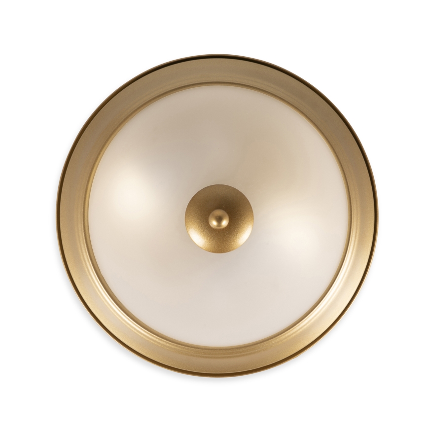 BRILAGI - Candeeiro de teto FRESCO, 2xE27/40W/230V, diâmetro 28 cm, dourado