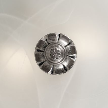 Brilagi - Candeeiro de teto FRESCO 2xE27/40W/230V Ø 30 cm prateado