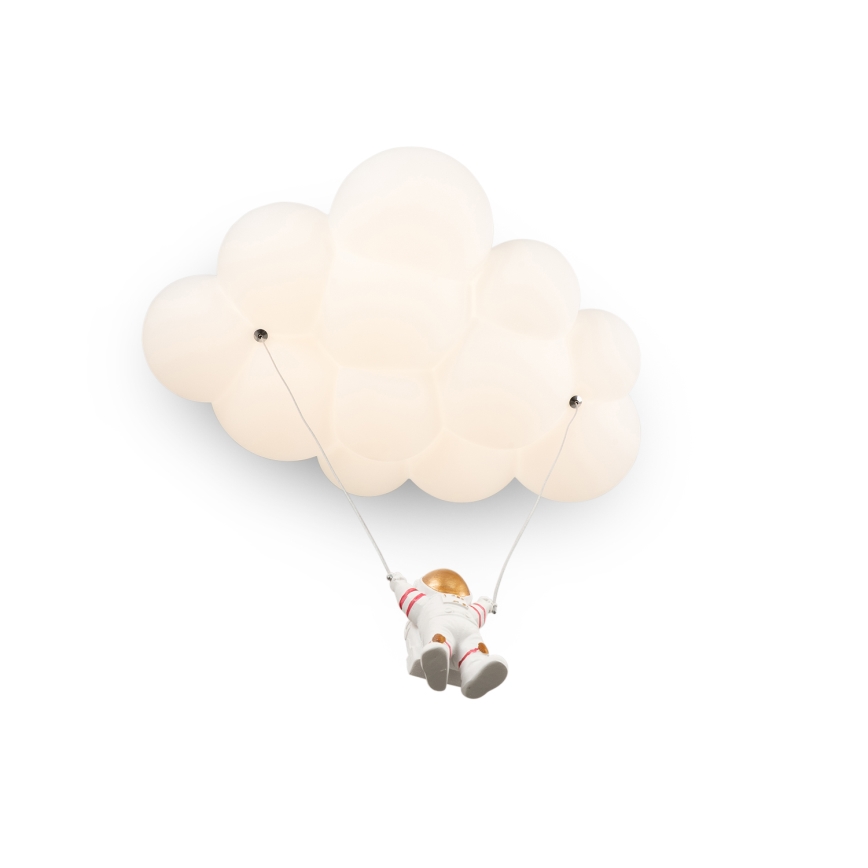 Brilagi - Candeeiro de teto infantil ASTRO LED/77W/230V branco