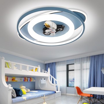 Brilagi - Candeeiro de teto infantil LED dimerizável ASTRO LED/68W/230V 3000-6000K + controlo remoto
