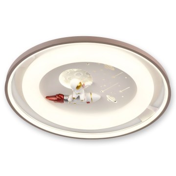 BRILAGI - Candeeiro de teto infantil LED dimerizável ASTRO LED/75W/230V 3000-6000K Ø 50 cm + controlo remoto