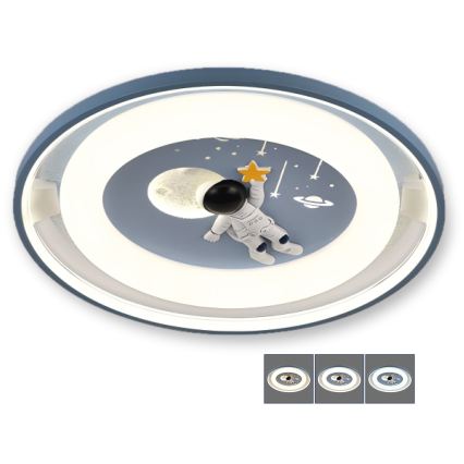 BRILAGI - Candeeiro de teto infantil LED regulável ASTRO LED/55W/230V 3000-6000K diâmetro 50 cm + controlo remoto