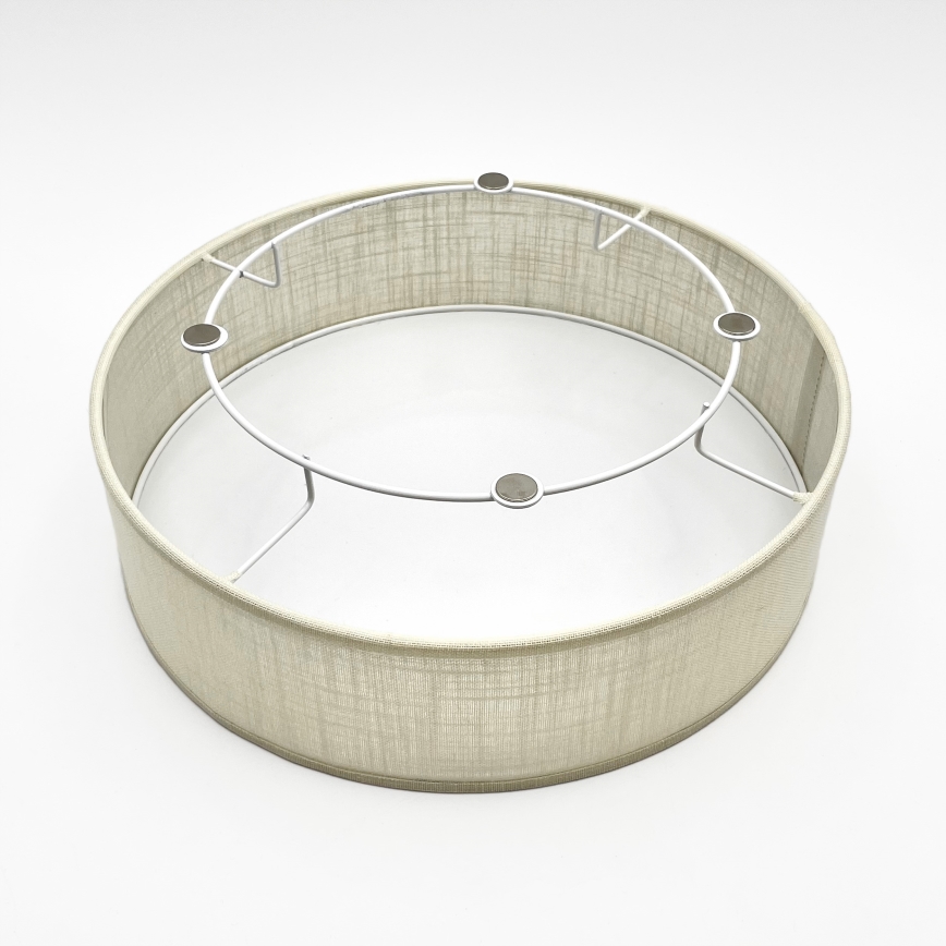 Brilagi - Candeeiro de teto LED BELLADONNA LED/20W/230V, diâmetro 30 cm, creme/carvalho