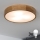 Brilagi - Candeeiro de Teto LED CARVALHO 3x E27/15W/230V, acabamento em carvalho, Ø 47,5 cm