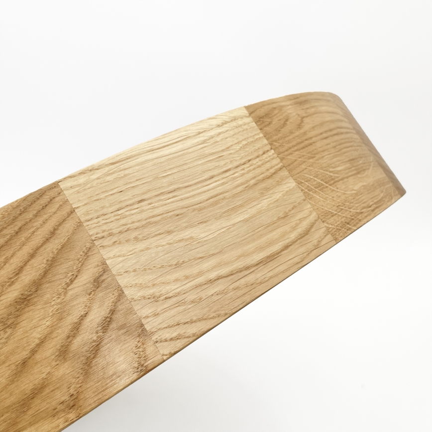 Brilagi - Candeeiro de teto LED CARVALHO 4xE27/60W/230V, acabamento em carvalho, diâmetro 57,5 cm