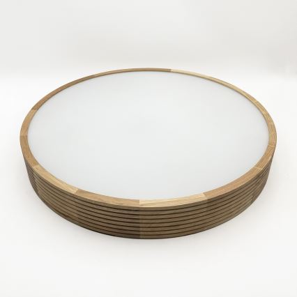 Brilagi - Candeeiro de teto LED CARVALHO MODERN, 4xE27/60W/230V, carvalho, Ø 57,5 cm