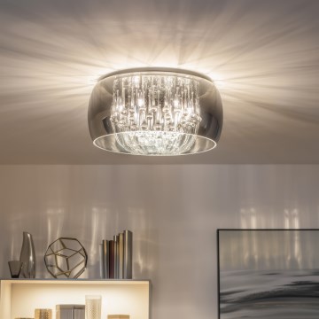 Brilagi - Candeeiro de teto LED de cristal JEWEL 6xG9/40W/230V Ø 50 cm
