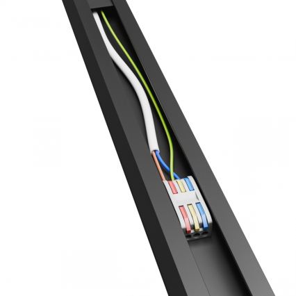 Brilagi - Plafon LED de sobrepor FULLDAY LED/10/15/20W/230V 2700/4000/6000K 60 cm preto