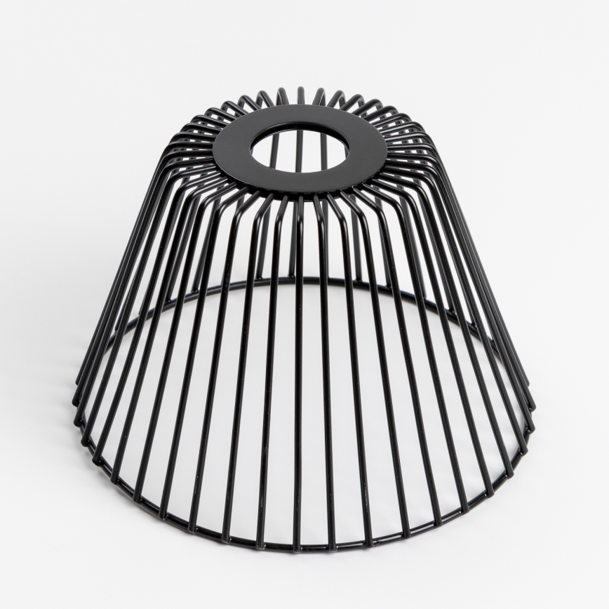 Brilagi - Candeeiro de teto LED de superfície CERIA WIRE 1xE27/60W/230V Ø 80 cm preto