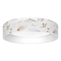 Brilagi - Candeeiro de teto LED dimável VELVET SMARTIX STARS LED/36W/230V 3000-6000K Ø 55 cm branco/flores Wi-Fi Tuya Beacon + controlo remoto