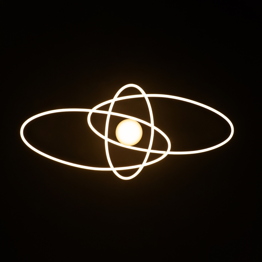 BRILAGI - Luminária de teto LED dimerizável APOLLO LED/58W/230V 3000-6500K 43,2x101,2 cm cromado mate + controlo remoto
