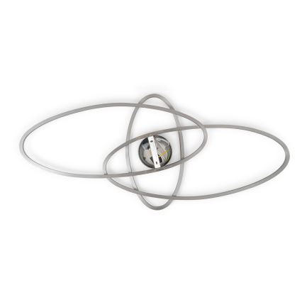 BRILAGI - Luminária de teto LED dimerizável APOLLO LED/58W/230V 3000-6500K 43,2x101,2 cm cromado mate + controlo remoto